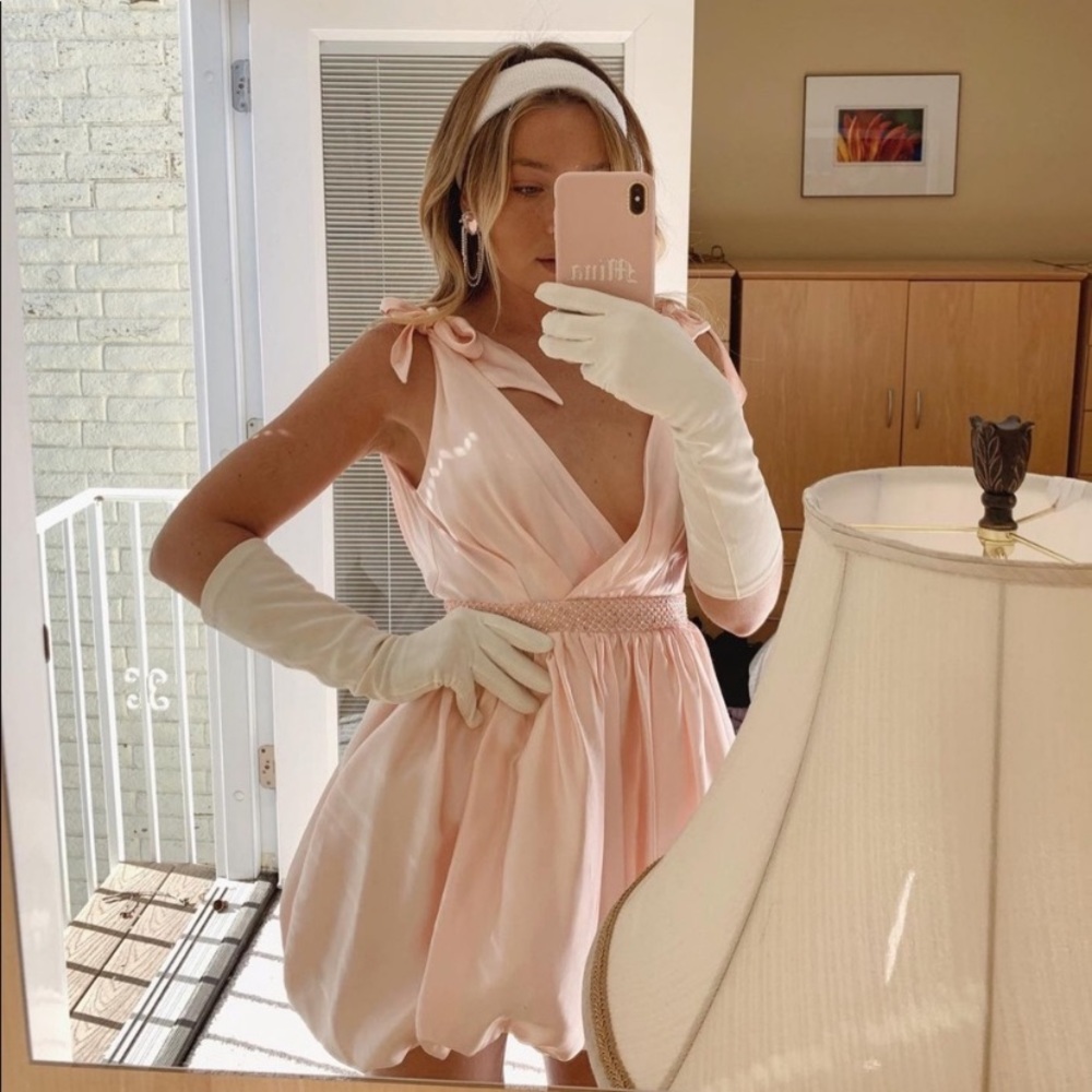 Nana Jacqueline Pink Princess Dress Small NWT